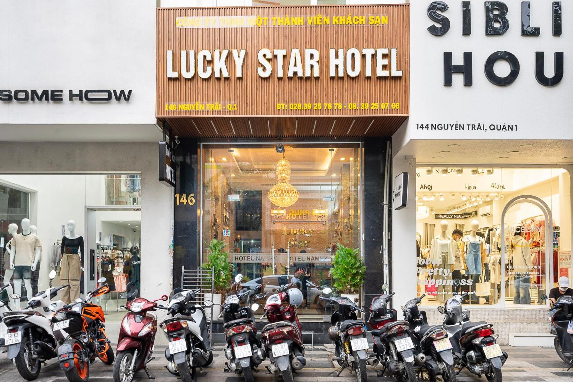 Lucky Star Hotel 146 Nguyen Trai Хошимин Екстериор снимка