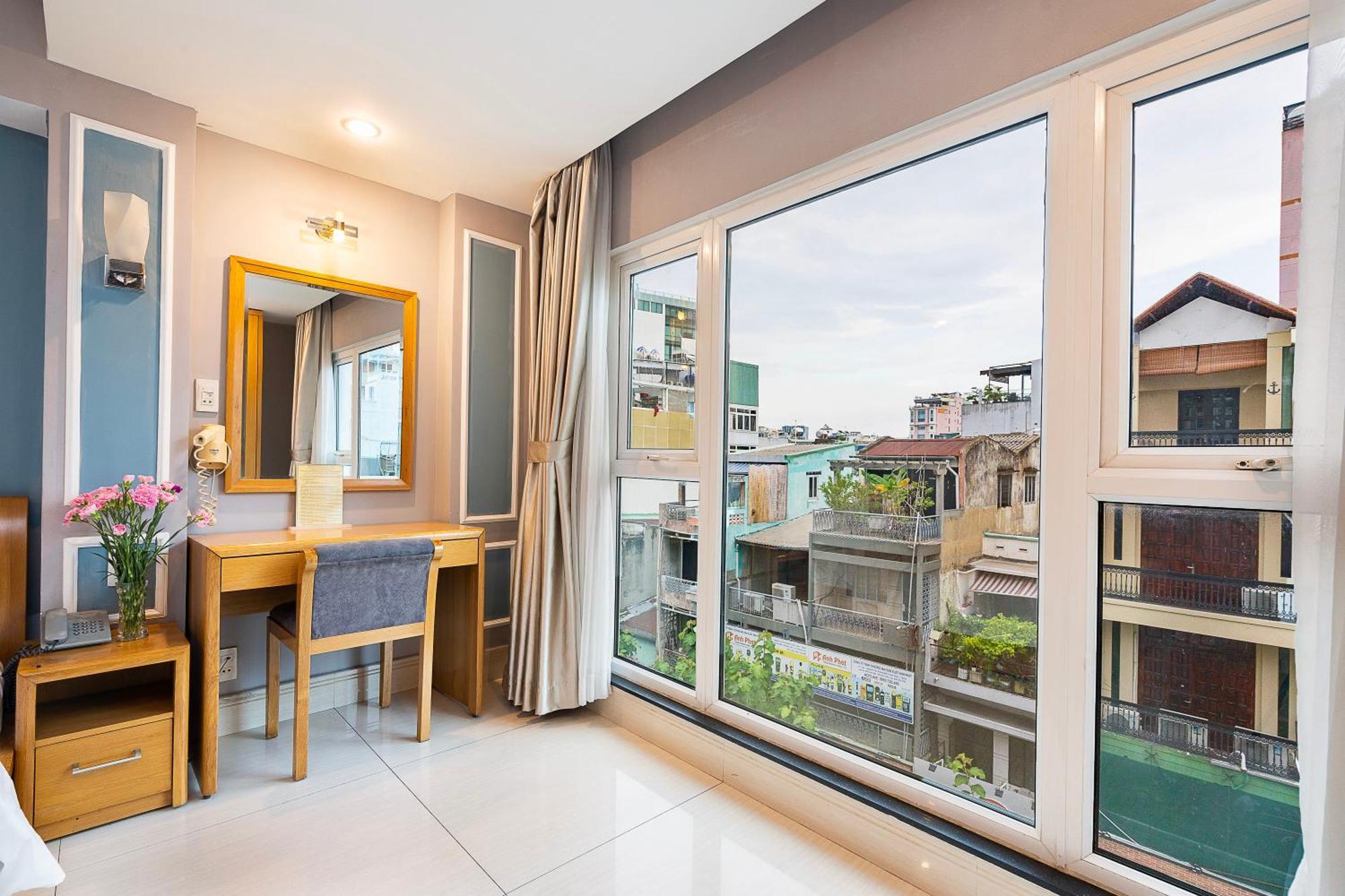 Lucky Star Hotel 146 Nguyen Trai Хошимин Екстериор снимка