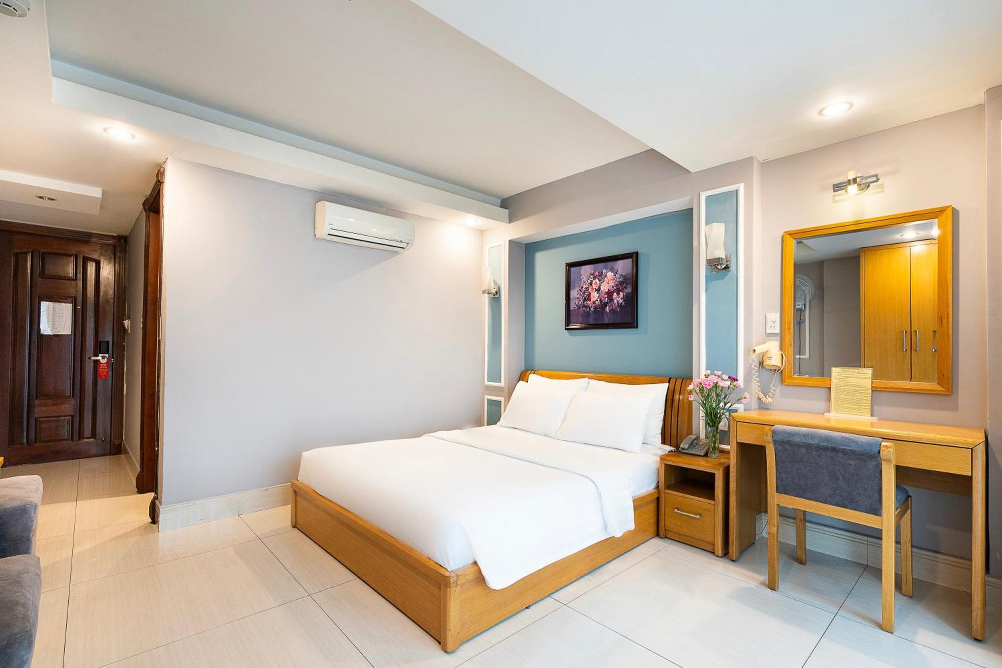Lucky Star Hotel 146 Nguyen Trai Хошимин Екстериор снимка