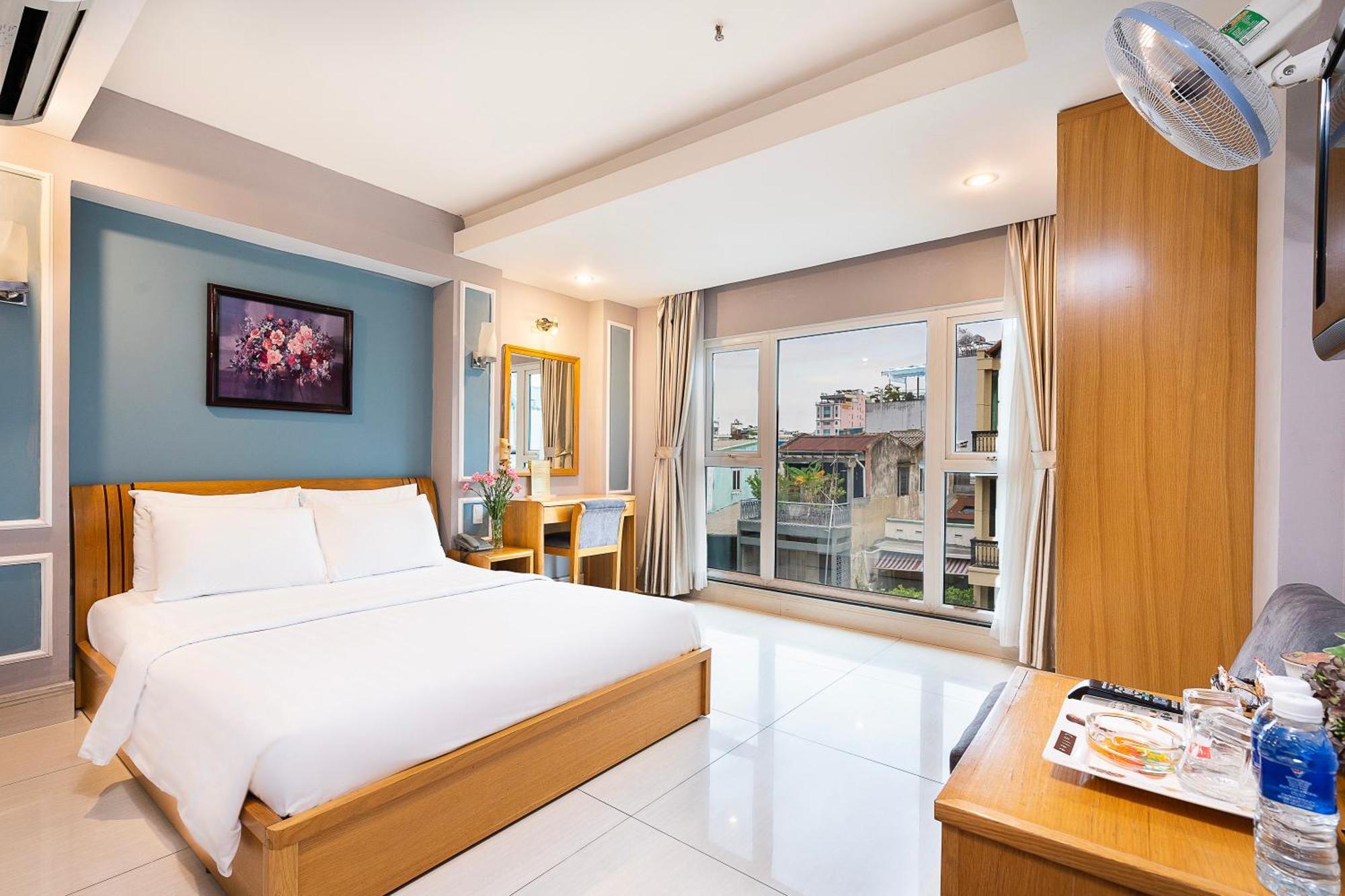 Lucky Star Hotel 146 Nguyen Trai Хошимин Екстериор снимка