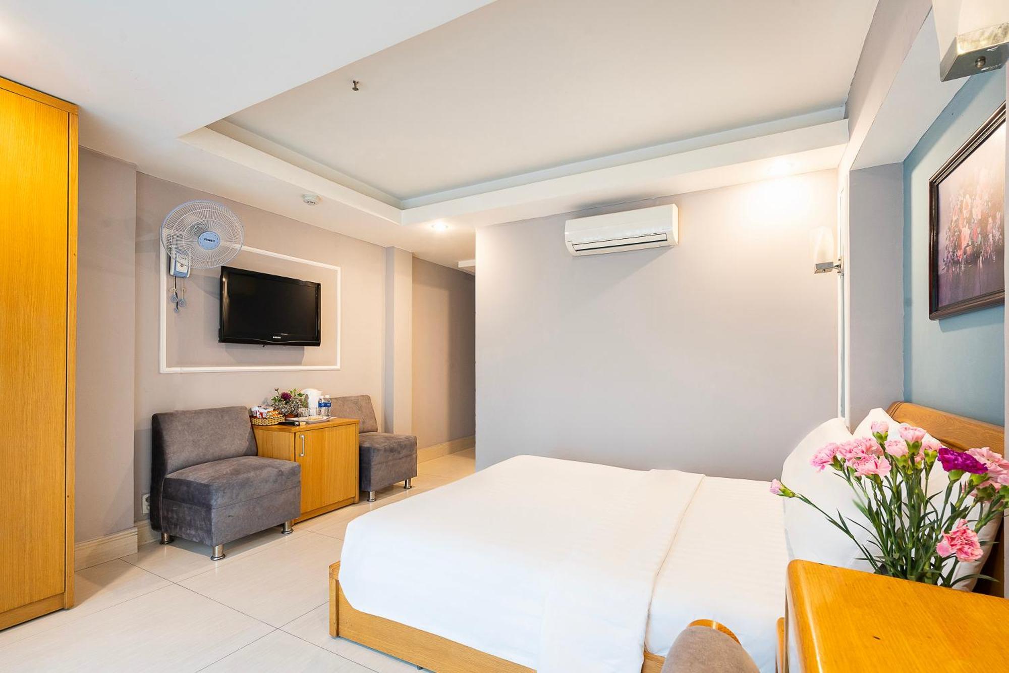 Lucky Star Hotel 146 Nguyen Trai Хошимин Екстериор снимка