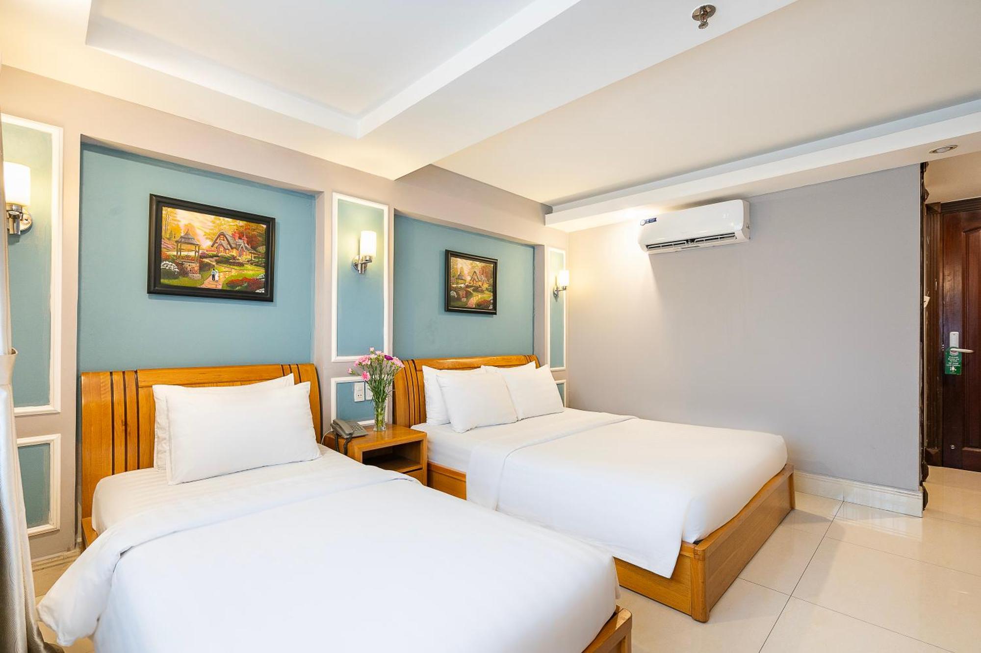 Lucky Star Hotel 146 Nguyen Trai Хошимин Екстериор снимка